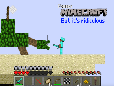 Paper Minecraft, but it's ridiculous